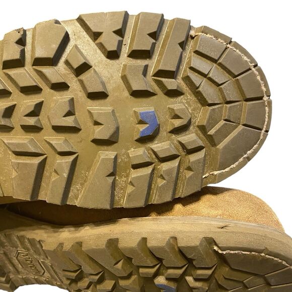 Matterhorn Combat Boots Men 9M Olive Green Leather GoreTex Steel Toe Made USA - Picture 6 of 14